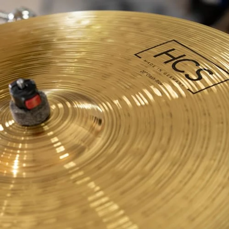 Meinl 20" HCS Crash-Ride, Einsteigerbecken aus MS63 Messing mit weicher Ansprache und mittlerer Ausklingzeit – Bild 9