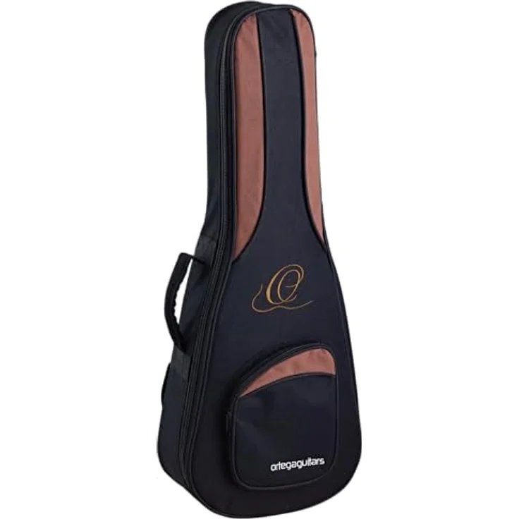 Ortega Guitars Pro Series Bag ONB14, 1/4 Klassische Gitarrentasche aus Nylon, Schwarz, mit breitem Halsgurt und gepolsterten Schultergurten – Bild 1