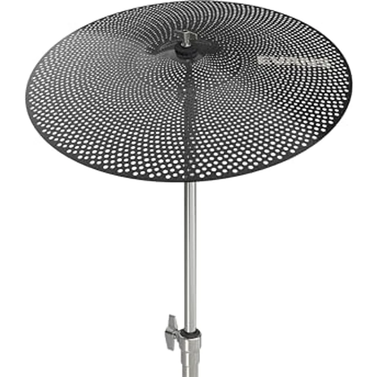 Evans dB One Cymbal Pack, Schlagzeugbecken-Set mit 14" Hi-Hat, 16" Crash, 18" Crash, 20" Ride, schwarz, reduzierte Lautstärke um 80% – Bild 8