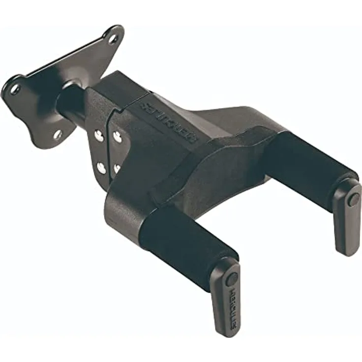 Hercules Stands HCGSP-39WB+, Gitarrenwandhalter mit Auto Grip System und verbesserter Moosgummipolsterung, max. Belastung 7 kg