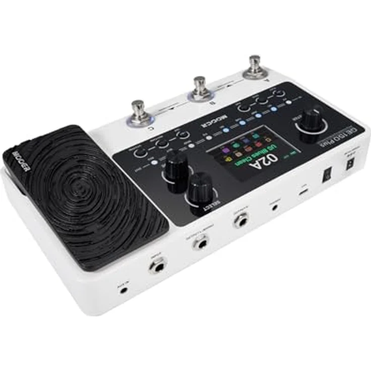 Mooer GE150 Plus, Gitarren-Multieffektpedal mit 55 Verstärkermodellen, 170 Effekten, 80s Looping-Zeit und USB-C Anschluss – Bild 6