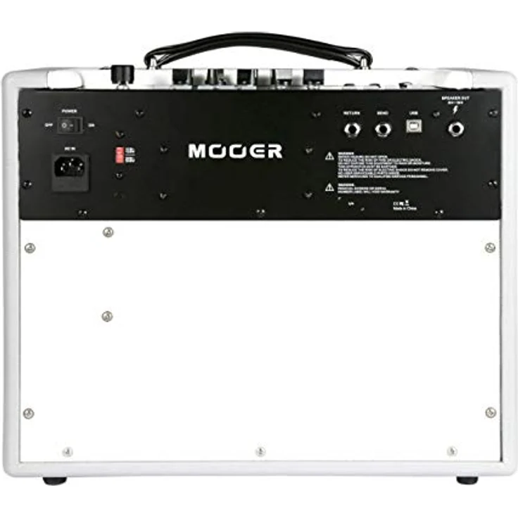 Mooer SD 30 Modelling Guitar Combo, 30 Watt Class A/B Verstärker mit 25 Verstärkermodellen, 8 Overdrive- und Distortion-Effekten, 9 Modulations- und 5 Delay-Effekten, integriertem Tuner und 150 Sekunden Looper, schwarz – Bild 4