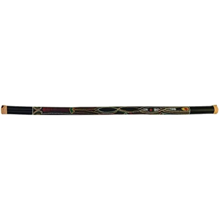Pearl Bamboo Rainstick 150cm, Regenmacher aus Bambus, Farbe: Hidden Spirit, Durchmesser 6,3cm, gefüllt mit Kieselsteinen
