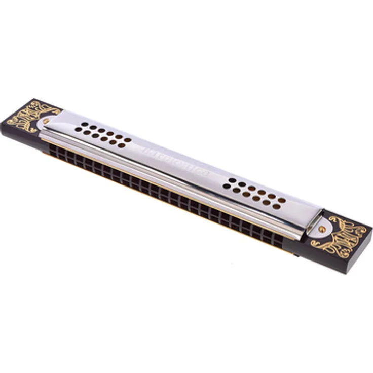 Hohner Spare Harp Kreuzwender F-Dur, Mundharmonika mit Holzkanzellenkörper und 0,9 mm Messingstimmplatte – Bild 1