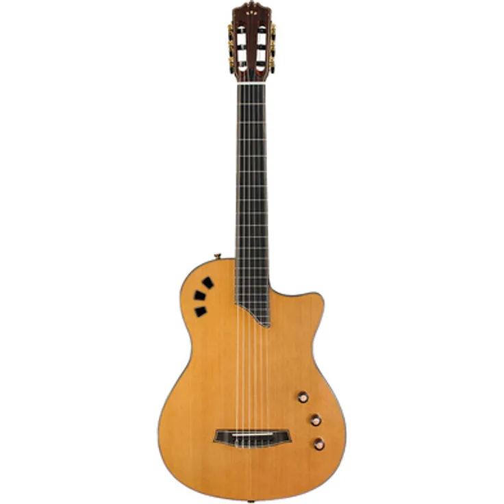 Cordoba Stage Artist Traditional, Konzertgitarre mit Cutaway und Fishman Stage Pickup System, Größe 4/4, Natur