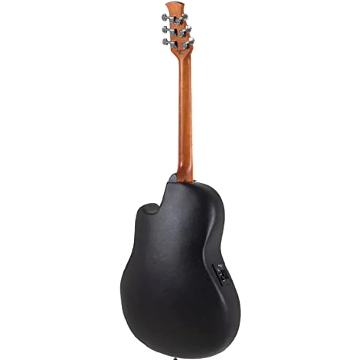 Applause Traditional AB24-5S, Mid-Depth Roundback Westerngitarre mit Cutaway, Fichtendecke, Black Satin, aktivem Preamp mit 3-Band EQ – Bild 3