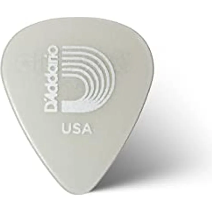 Daddario 1CCG2-10 Cellu-Glo Picks Light, Plektren mit 0,50 mm Stärke, fluoreszierende Oberfläche, 10 Stück