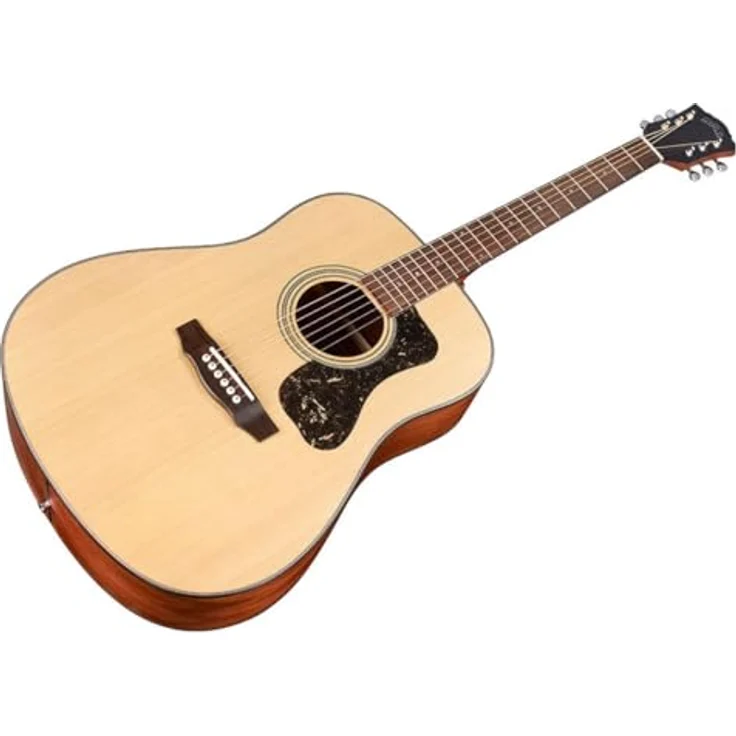 Guild D-340 Nat, Westerngitarre Dreadnought mit massiver Sitka-Fichte Decke und Mahagoni-Korpus, Natur – Bild 1