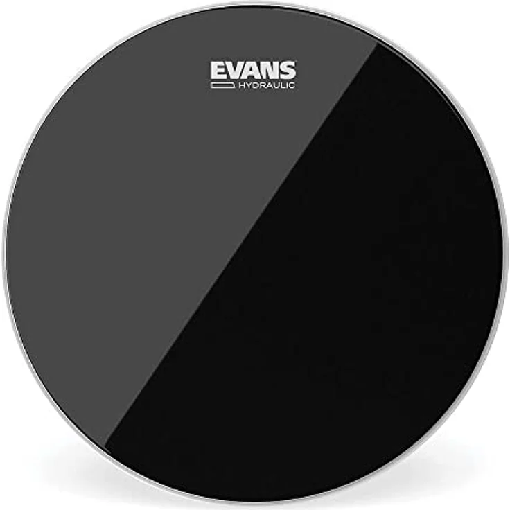 Evans 12" Hydraulic Black Tom, Schlagzeugfell mit Ölfüllung für klassischen Sound ohne unerwünschte Obertöne – Bild 4
