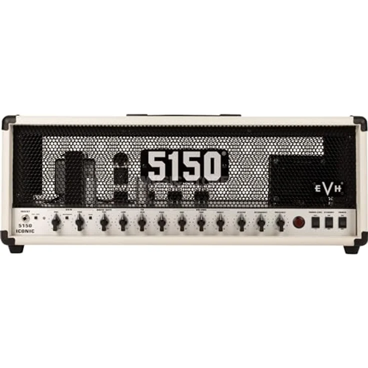 Evh 5150 Iconic 80W Top IV, Röhren Topteil Verstärker für E-Gitarre, Ivory – Bild 2