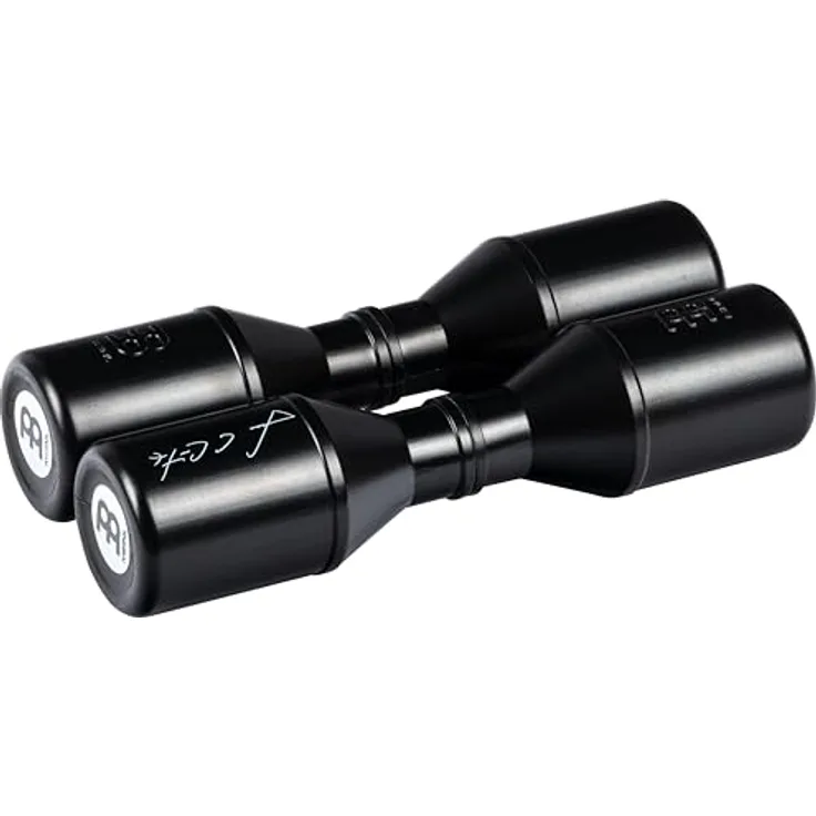 Meinl SH4BK Live Shaker, Percussion Shaker von Luis Conte mit mittelweichem Sound, kompakt und leicht, schwarz