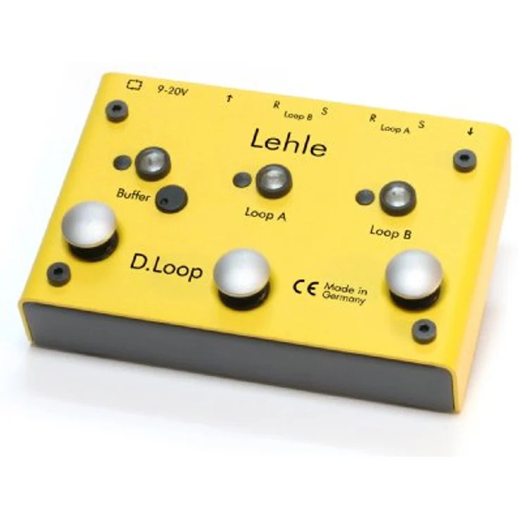 Lehle D.Loop SGoS, Effekt-Looper/Switcher mit zwei True Bypass Loops und High End Bufferamp, programmierbar, stereo – Bild 3