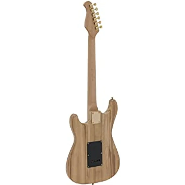 DIMAVERY ST-303 E-Gitarre, natur, hochwertiges Markenprodukt von Steinigke Showtechnic – Bild 2
