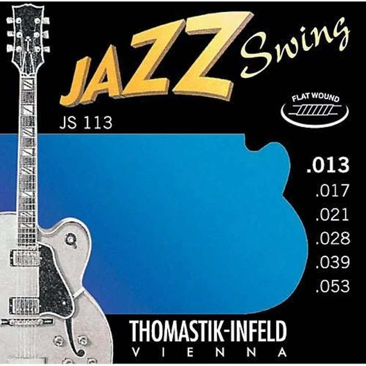 Thomastik Einzelsaite B/H .017, Stahl blank, vermessingt P17 für Akustikgitarre und Jazz-Gitarre, 0.42mm – Bild 2