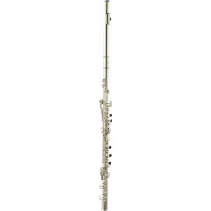 Thomann AFL-300CS Alt-Querflöte in G, versilbert, mit E-Mechanik und geschlossenen Klappen, inkl. Koffer