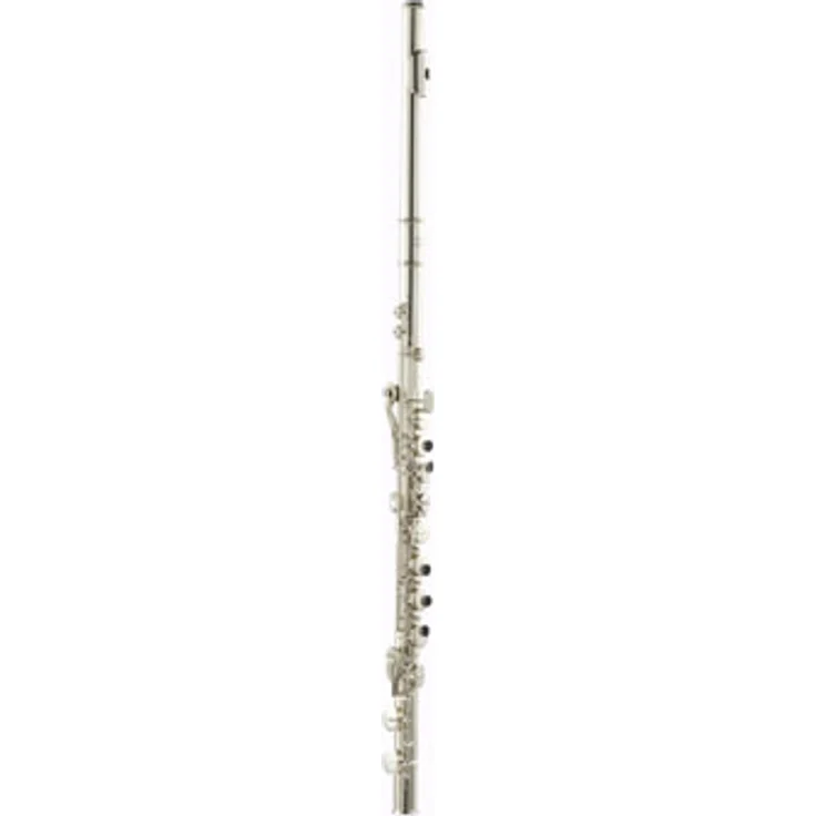 Thomann AFL-300CS Alt-Querflöte in G, versilbert, mit E-Mechanik und geschlossenen Klappen, inkl. Koffer