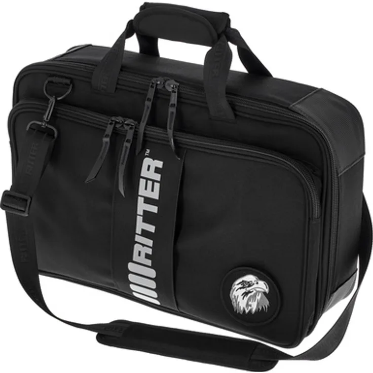 Ritter Keyboard Bag Bern 550, Polsterung 28mm, Innenmaße 550x310x110 mm, reflektierendes Logo, schwarz, Gewicht 1,58 kg