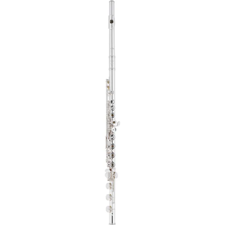 Altus AS-A13 RBEO-S Querflöte, Legend-Serie, Sterlingsilber und Britanniasilber, A=442 Hz, H-Fuß, Ringklappen, E-Mechanik, inkl. Etui und Tasche