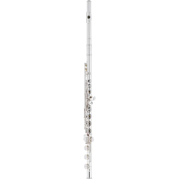 Altus AS-A13 RBEO-S Querflöte, Legend-Serie, Sterlingsilber und Britanniasilber, A=442 Hz, H-Fuß, Ringklappen, E-Mechanik, inkl. Etui und Tasche