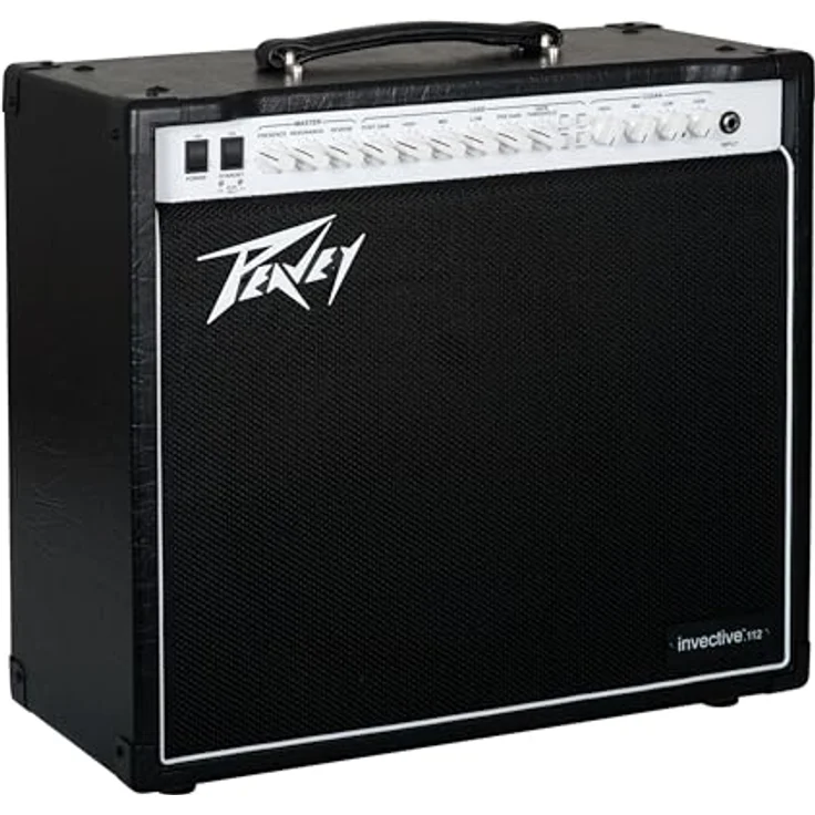Peavey Invective.112, Röhren-Combo für E-Gitarre mit 20 Watt, 1x 12" Celestion Vintage 30, schwarz – Bild 3