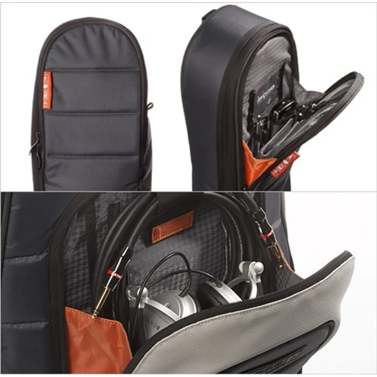 Mono Cases Dual Electric Guitar M80-2G-BLK, professionelles Gigbag für 2 E-Gitarren mit Hybrid-Case, Wasserabweisender Sharkskin Oberfläche und integriertem Headlock System, schwarz – Bild 6