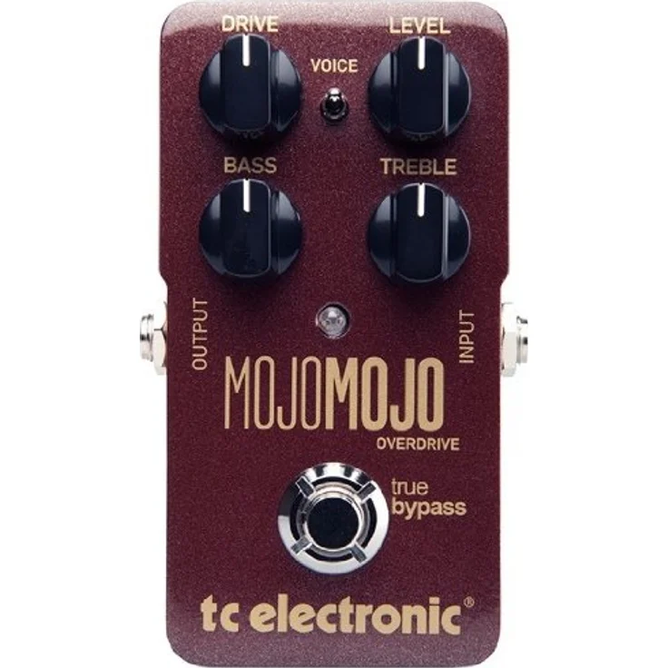 tc electronic MojoMojo Overdrive-Pedal mit 2 Voicesettings, True Bypass, 9VDC-Netzteil oder Batteriebetrieb – Bild 2