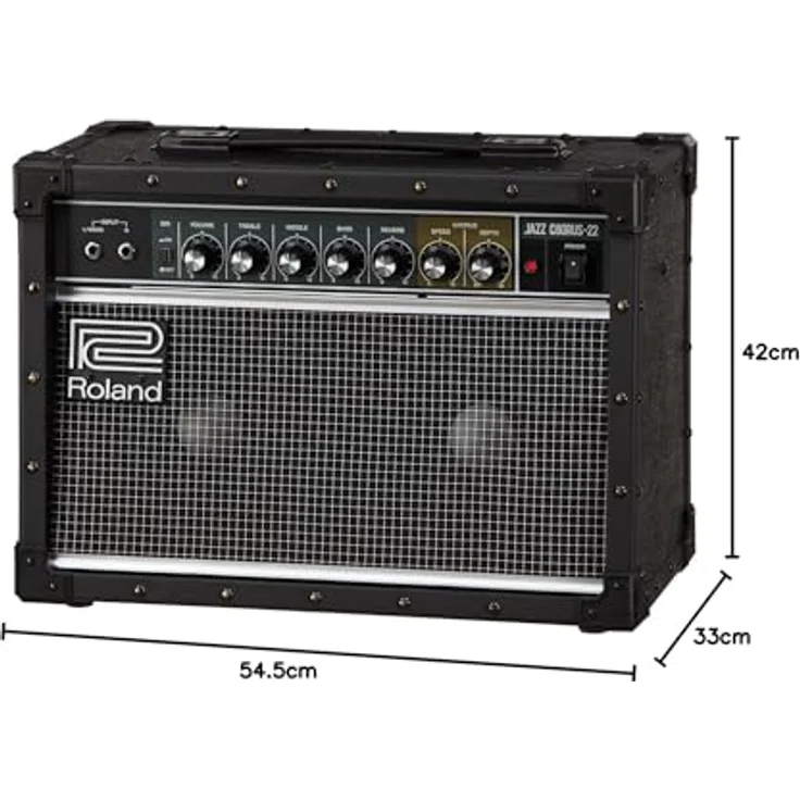 Roland JC-22, E-Gitarren-Combo mit 30-Watt Stereo-Verstärker, Chorus und Reverb Effekten, kompakt – Bild 7
