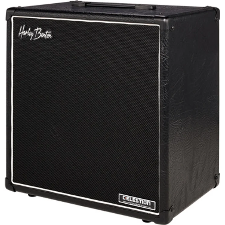 Harley Benton G112 Celestion V30, 1x12" Gitarrenbox mit 60 Watt, schwarzes Tolex, halboffene Rückwand, Pappelsperrholz Gehäuse