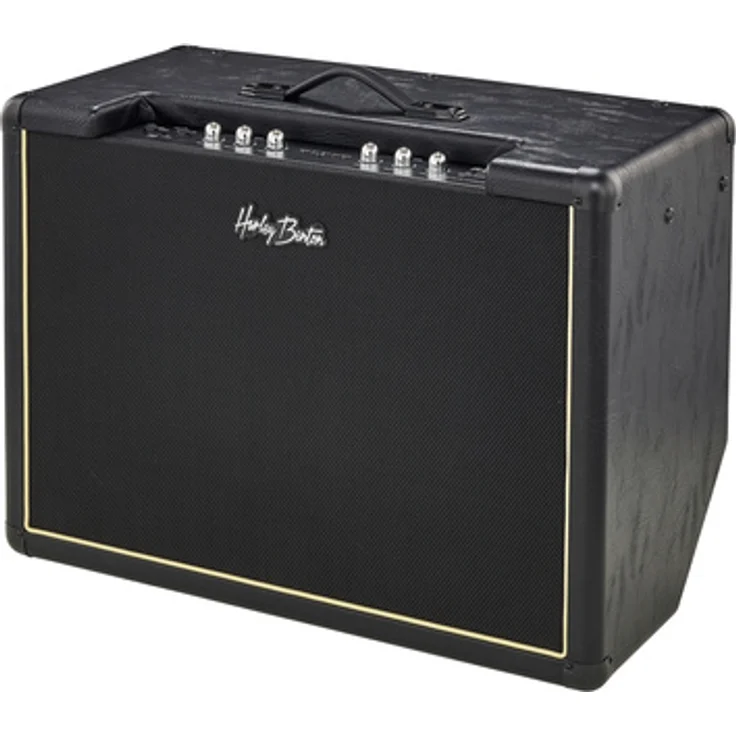 Harley Benton G212A-FR Active Cabinet, 2 x 12" Lautsprecher, 2 x 100W RMS,, Class-D Technologie, Open Back, für Amp-Modeling und Multieffekt-Prozessoren