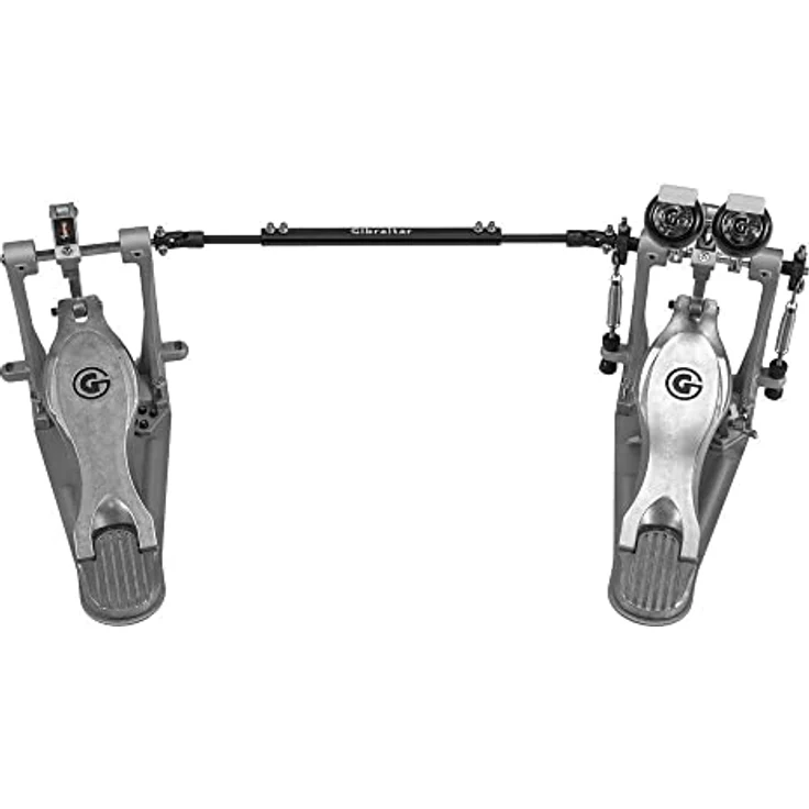 Gibraltar GTC6DD-DB Double Pedal, Doppelfußmaschine mit Direct Drive, einstellbarer Federspannung und gebogenem Rahmen – Bild 6