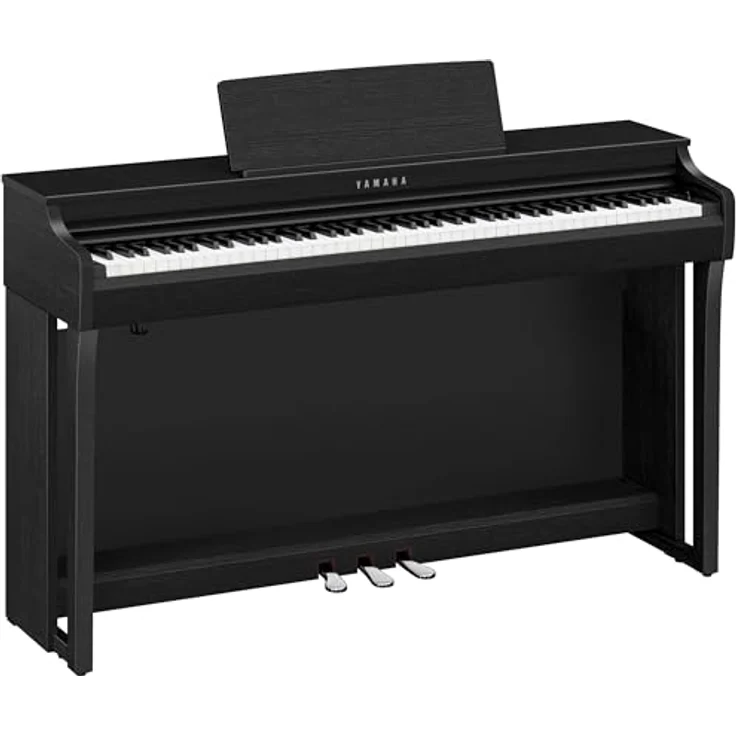 Yamaha CLP-825 B, Digitalpiano mit 88 gewichteten Tasten, 10 Sounds, Bluetooth und 256-stimmiger Polyphonie, schwarz – Bild 3