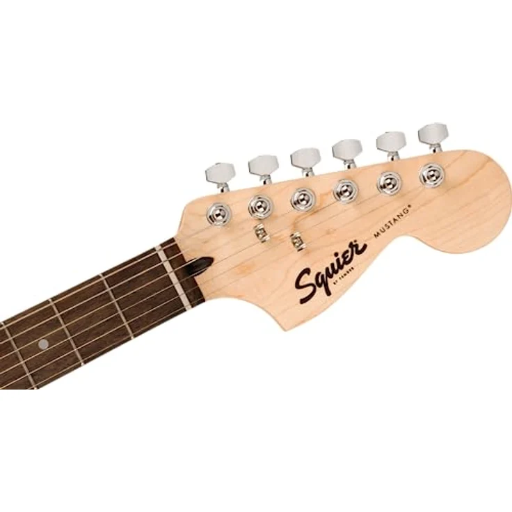 Squier Sonic Mustang HH, E-Gitarre mit 2x Ceramic Humbuckern, California Blue – Bild 7