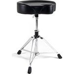 Drum Workshop Drums 3000 Series Drumhocker mit Sattelsitz, Chrom, flexibel und robust