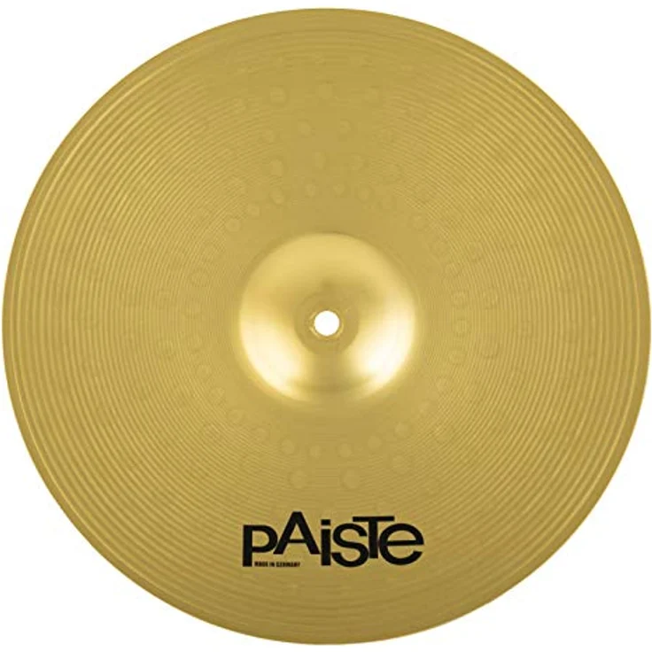 Paiste 101 Brass Hi-Hat, 13 Zoll Schlagzeugbecken aus hochwertigem Messing – Bild 3