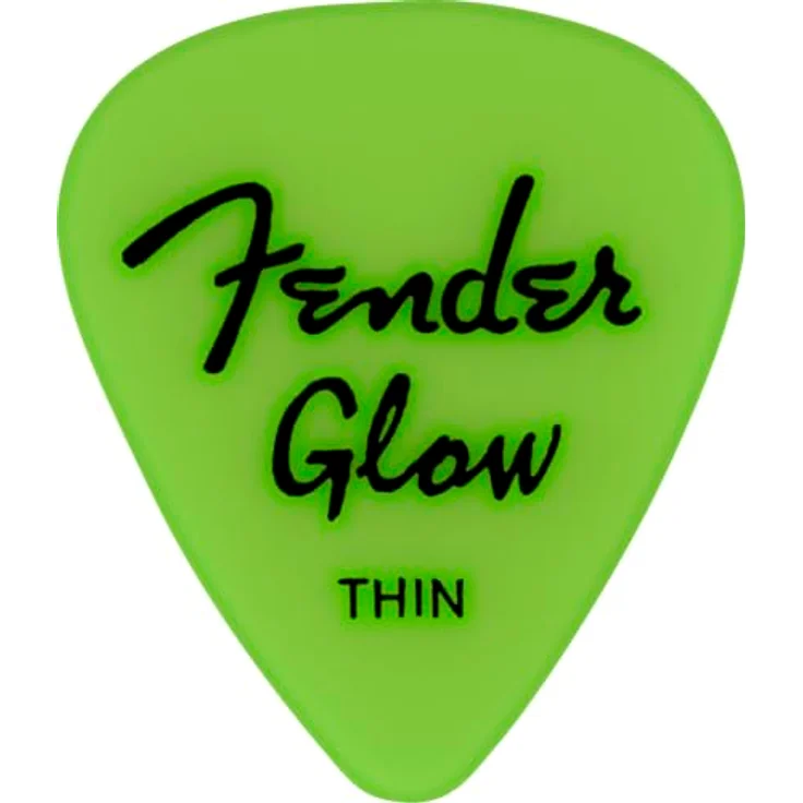 Fender Glow In The Dark 351 Picks, 12er-Pack, leuchtende Plektren für optimale Handhabung – Bild 2