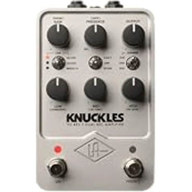 Universal Audio UAFX Knuckles, Gitarren-Effektgerät mit Dual Rec Amp Simulation, 6 Mikrofon/Kabinen-Kombinationen, Noise Gate, inklusive App-Anpassung – Bild 1