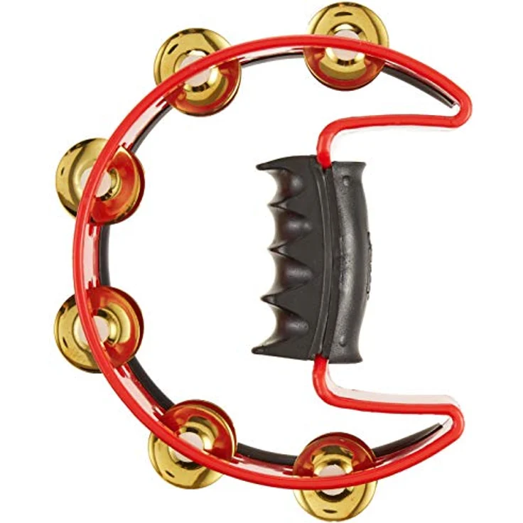 Pearl PTM50BHR Ultra Grip Tambourine mit Messingschellen und "Jingle-Control"-System, inkl. Quick-Mount Halterung – Bild 2