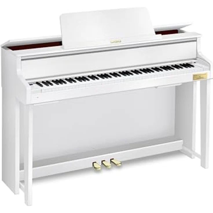 Casio GP-310 WE Celviano, Grand Hybrid Digitalpiano mit 88 Tasten, drei Flügelklängen, AiR Grand Sound Source, weiß matt – Bild 3