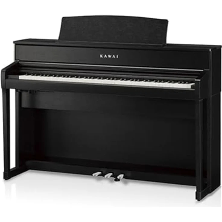 Kawai CA-701 EP, Digitalpiano mit 88 gewichteten Tasten, 96 Sounds und 5" Touch Screen, hochglanz schwarz – Bild 4