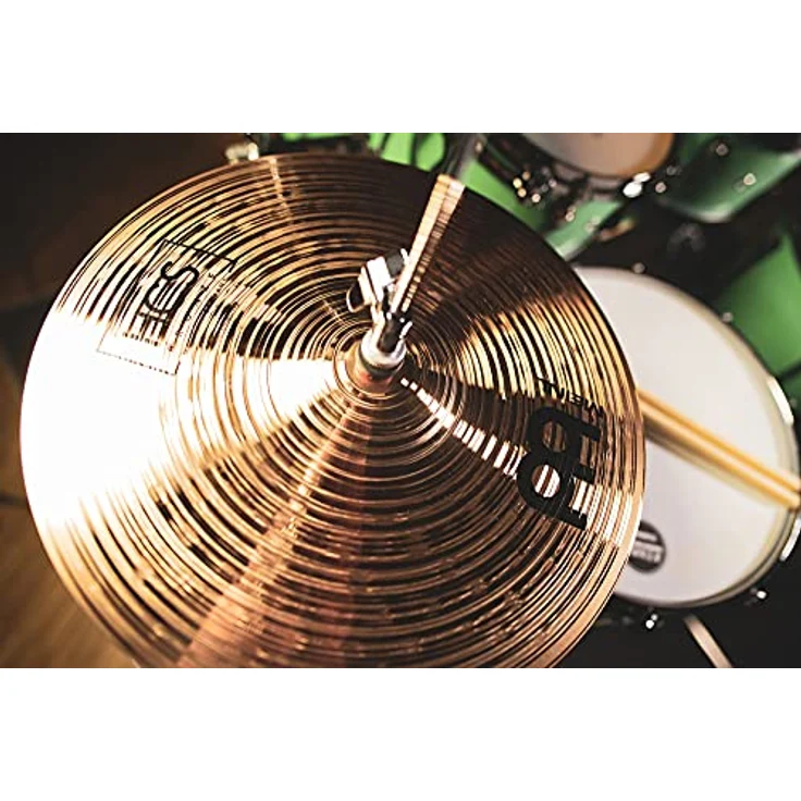 Meinl 15" HCS Bronze Hi-Hat, B8 Bronze, Traditional Finish, heller und klarer Klang, ausgewogenes Sustain, made in Germany – Bild 14