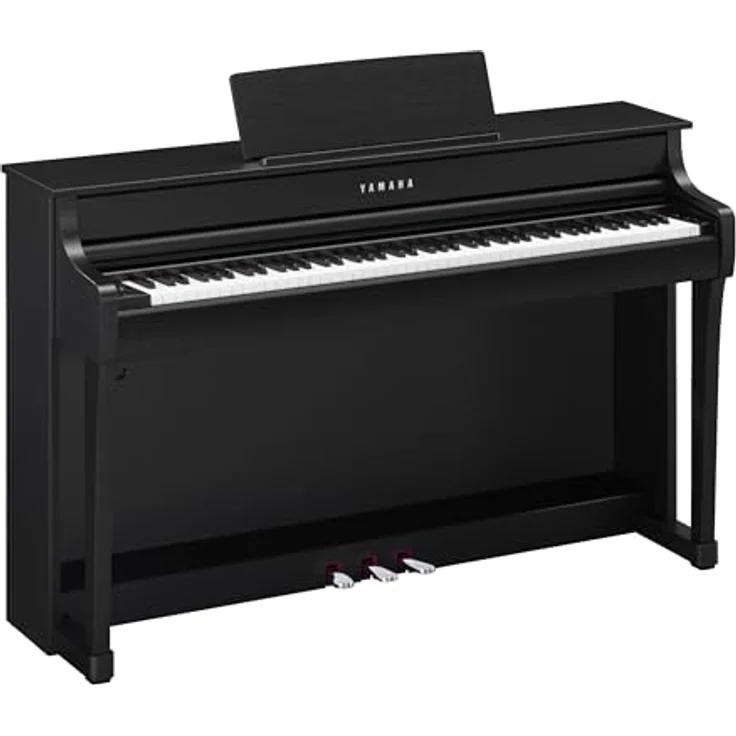 Yamaha CLP-835 B, Digitalpiano mit 88 gewichteten Tasten, 38 Sounds, Bluetooth und Schwarz – Bild 2
