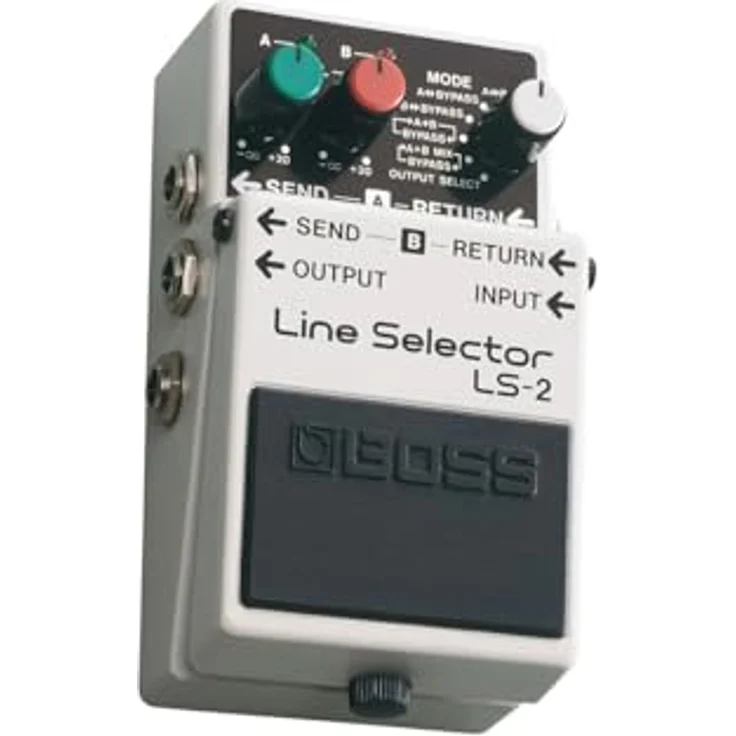 Boss LS-2 Line Selector, Gitarren-Effektgerät mit zwei schaltbaren Einschleifwegen und Verteilerbuchse – Bild 4