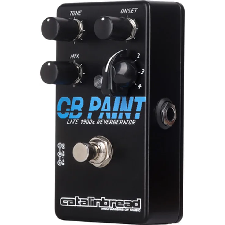Catalinbread CB Paint late 1900s Reverb, Gitarren-Effektpedal mit 8 Hall-Modi, Mix-Regler und einstellbarem Tiefpassfilter