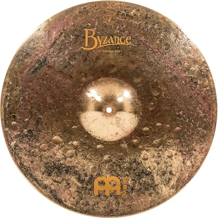 Meinl 21" Byzance Transition Ride, Extra Dry Ride-Becken aus handgehämmerter B20 Bronze mit klarem Ping und vielseitigen Crash-Sounds – Bild 1