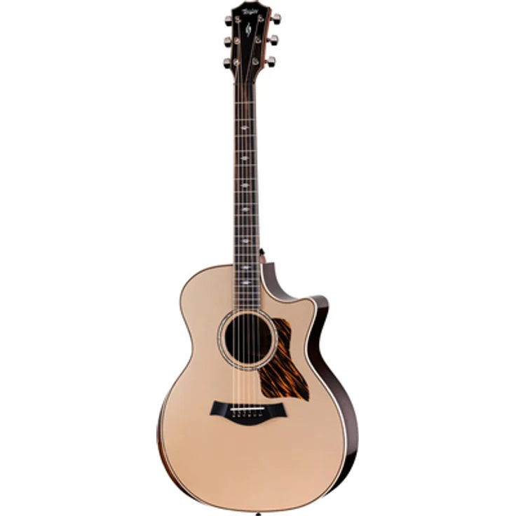 Taylor 814ce LTD Casablanca, Westerngitarre mit Sitka-Fichte Decke und Claria-Tonabnehmer, Casablanca Beige Metallic