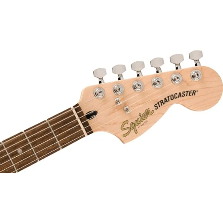 Fender Squier Affinity Strat HSS, E-Gitarre in Ice Blue Metallic mit hochwertigem HSS-Pickup-System – Bild 5