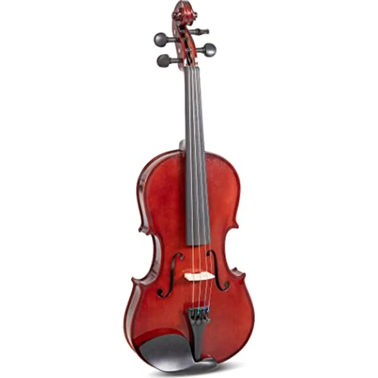 Gewa Pure Violaset HW 39,5cm, mit massiver Fichtendecke und dunkelrotbraunem Lack, inklusive Massaranduba-Bogen und Leicht-Etui – Bild 2