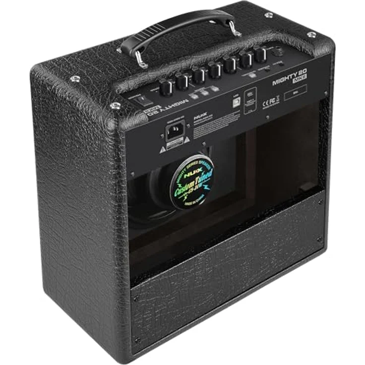 Nux Mighty 20 MKII, Modeling-Verstärker mit 20 Watt, 8" Lautsprecher, Bluetooth und 60-Sekunden-Phrase-Loop – Bild 10