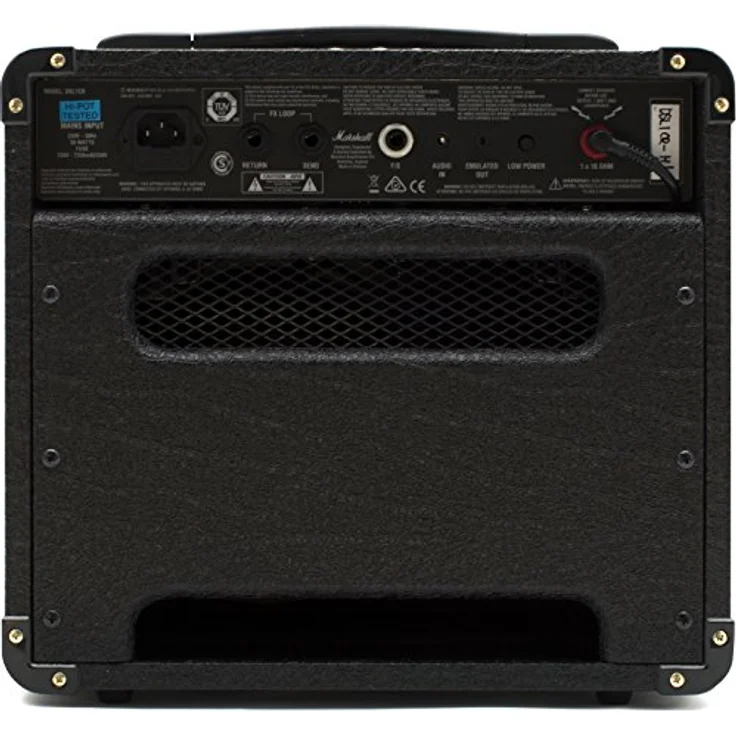 Marshall DSL1CR, E-Gitarren Combo Verstärker, Vollröhren-Design, 1 x ECC82 und 2 x ECC83, 8" Celestion Lautsprecher, 2 fußschaltbare Kanäle, Low-Power-Schalter, inkl. Fußschalter – Bild 4