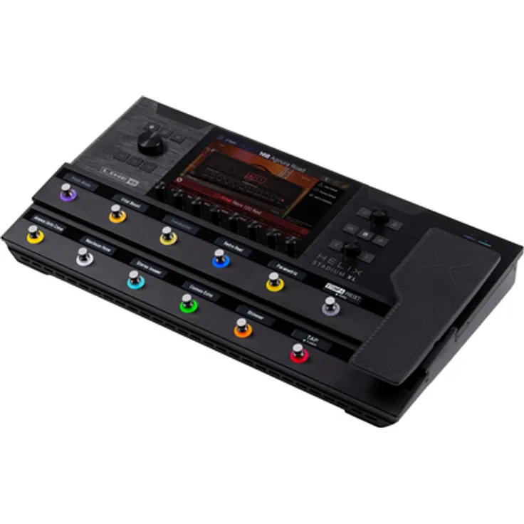 Line6 Helix Stadium XL Floor, Gitarren-Multieffektpedal mit 8-Zoll-Touchscreen, Wi-Fi und Bluetooth-Steuerung, inklusive Preset-Kompatibilität